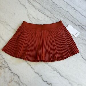 Lululemon Varsity HR Pleated Tennis Skirt size 10